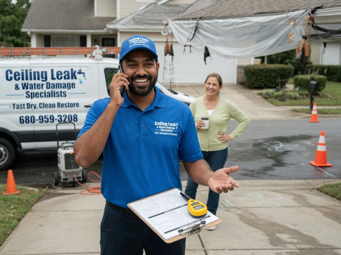 Ceiling Leak Cleanup Knippa, TX FAQs
